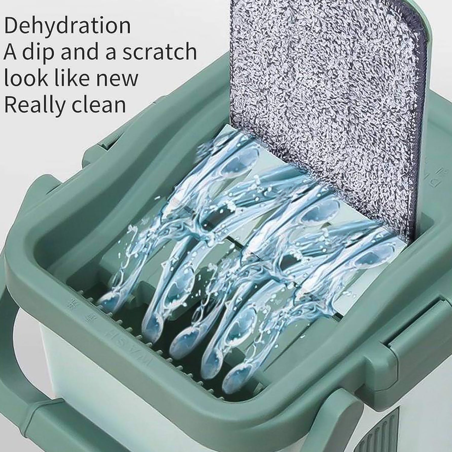 2-in-1 Flat mop and Bucket Set 2-in-1 Flat mop and Bucket Set